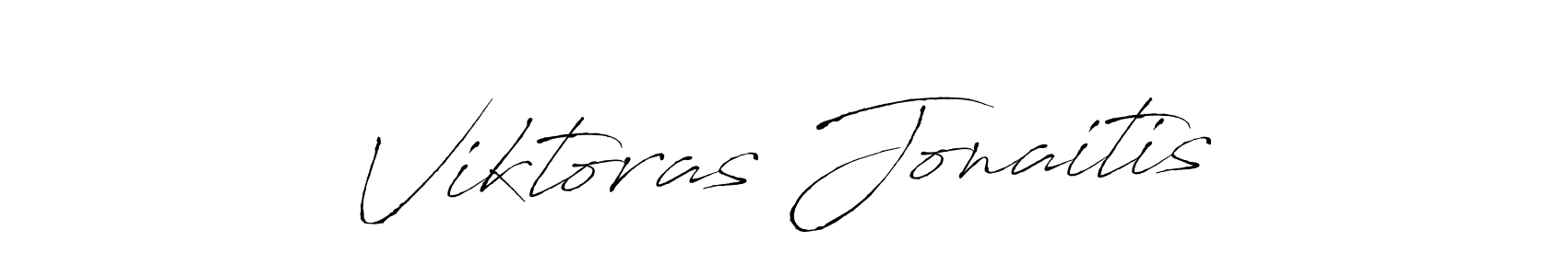 The best way (Antro_Vectra) to make a short signature is to pick only two or three words in your name. The name Viktoras Jonaitis include a total of six letters. For converting this name. Viktoras Jonaitis signature style 6 images and pictures png