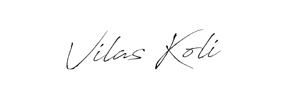 How to make Vilas Koli signature? Antro_Vectra is a professional autograph style. Create handwritten signature for Vilas Koli name. Vilas Koli signature style 6 images and pictures png