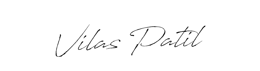 Make a beautiful signature design for name Vilas Patil. With this signature (Antro_Vectra) style, you can create a handwritten signature for free. Vilas Patil signature style 6 images and pictures png