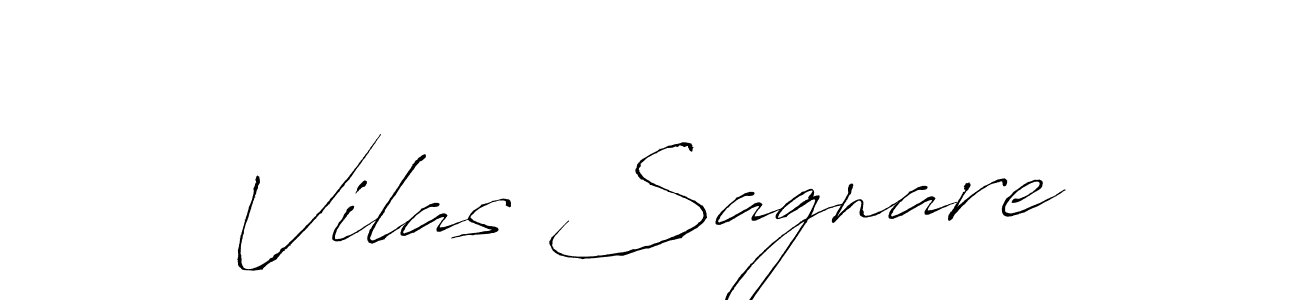 Design your own signature with our free online signature maker. With this signature software, you can create a handwritten (Antro_Vectra) signature for name Vilas Sagnare. Vilas Sagnare signature style 6 images and pictures png