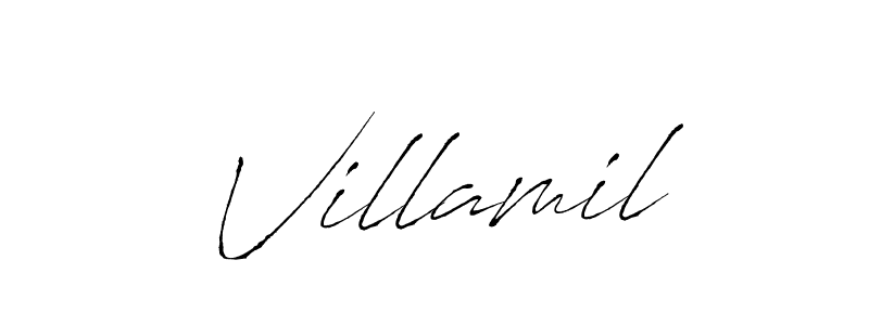 if you are searching for the best signature style for your name Villamil. so please give up your signature search. here we have designed multiple signature styles  using Antro_Vectra. Villamil signature style 6 images and pictures png