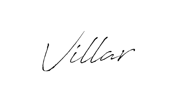 How to make Villar signature? Antro_Vectra is a professional autograph style. Create handwritten signature for Villar name. Villar signature style 6 images and pictures png