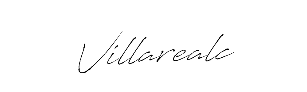 Use a signature maker to create a handwritten signature online. With this signature software, you can design (Antro_Vectra) your own signature for name Villarealc. Villarealc signature style 6 images and pictures png