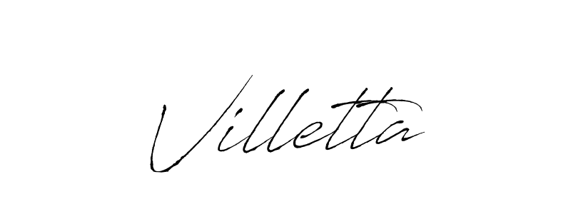 Once you've used our free online signature maker to create your best signature Antro_Vectra style, it's time to enjoy all of the benefits that Villetta name signing documents. Villetta signature style 6 images and pictures png