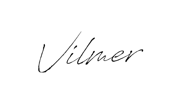 The best way (Antro_Vectra) to make a short signature is to pick only two or three words in your name. The name Vilmer include a total of six letters. For converting this name. Vilmer signature style 6 images and pictures png