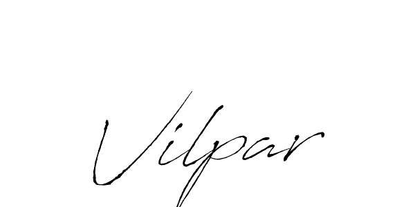 Best and Professional Signature Style for Vilpar. Antro_Vectra Best Signature Style Collection. Vilpar signature style 6 images and pictures png