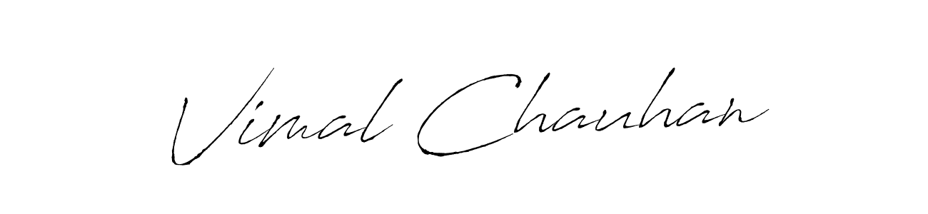 You can use this online signature creator to create a handwritten signature for the name Vimal Chauhan. This is the best online autograph maker. Vimal Chauhan signature style 6 images and pictures png
