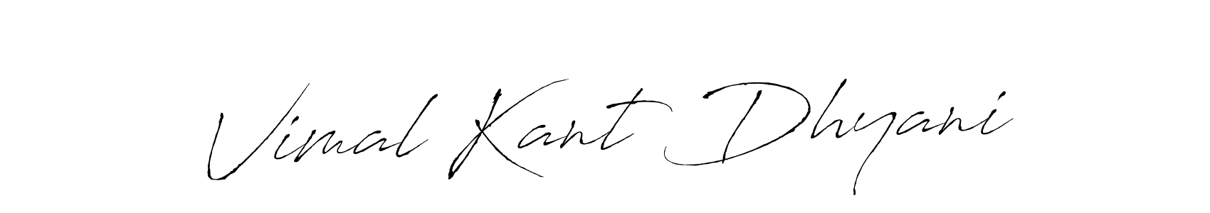 Once you've used our free online signature maker to create your best signature Antro_Vectra style, it's time to enjoy all of the benefits that Vimal Kant Dhyani name signing documents. Vimal Kant Dhyani signature style 6 images and pictures png