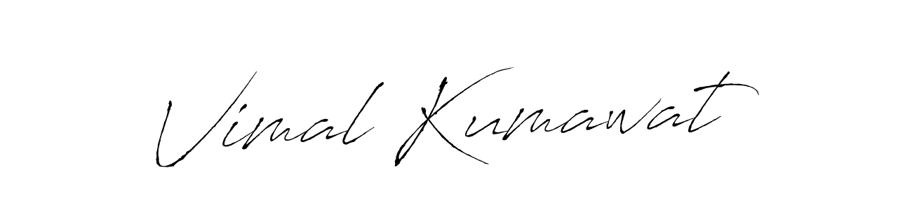 Use a signature maker to create a handwritten signature online. With this signature software, you can design (Antro_Vectra) your own signature for name Vimal Kumawat. Vimal Kumawat signature style 6 images and pictures png