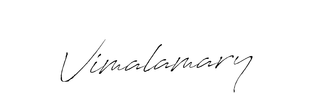 Make a beautiful signature design for name Vimalamary. With this signature (Antro_Vectra) style, you can create a handwritten signature for free. Vimalamary signature style 6 images and pictures png