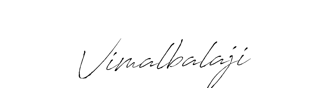 Use a signature maker to create a handwritten signature online. With this signature software, you can design (Antro_Vectra) your own signature for name Vimalbalaji. Vimalbalaji signature style 6 images and pictures png