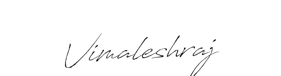 Vimaleshraj stylish signature style. Best Handwritten Sign (Antro_Vectra) for my name. Handwritten Signature Collection Ideas for my name Vimaleshraj. Vimaleshraj signature style 6 images and pictures png