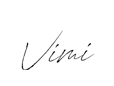 The best way (Antro_Vectra) to make a short signature is to pick only two or three words in your name. The name Vimi include a total of six letters. For converting this name. Vimi signature style 6 images and pictures png