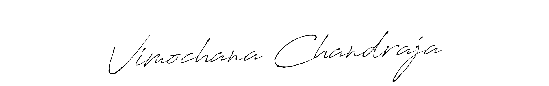 Similarly Antro_Vectra is the best handwritten signature design. Signature creator online .You can use it as an online autograph creator for name Vimochana Chandraja. Vimochana Chandraja signature style 6 images and pictures png