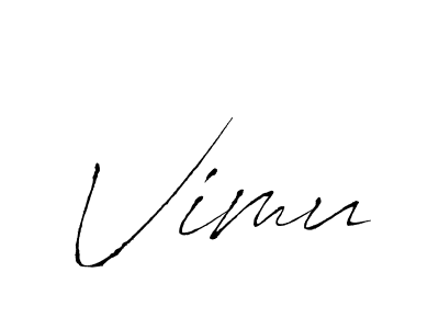 Also we have Vimu name is the best signature style. Create professional handwritten signature collection using Antro_Vectra autograph style. Vimu signature style 6 images and pictures png
