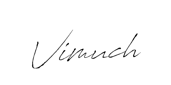 How to make Vimuch name signature. Use Antro_Vectra style for creating short signs online. This is the latest handwritten sign. Vimuch signature style 6 images and pictures png