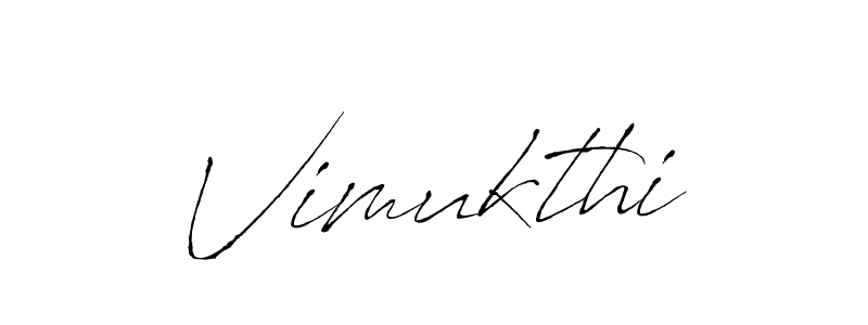 How to make Vimukthi signature? Antro_Vectra is a professional autograph style. Create handwritten signature for Vimukthi name. Vimukthi signature style 6 images and pictures png