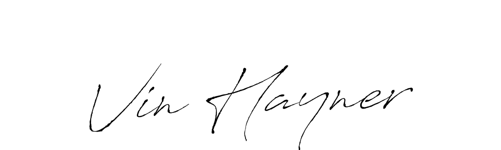 The best way (Antro_Vectra) to make a short signature is to pick only two or three words in your name. The name Vin Hayner include a total of six letters. For converting this name. Vin Hayner signature style 6 images and pictures png