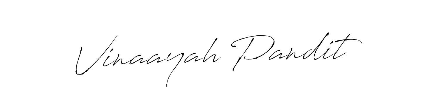 How to make Vinaayah Pandit signature? Antro_Vectra is a professional autograph style. Create handwritten signature for Vinaayah Pandit name. Vinaayah Pandit signature style 6 images and pictures png