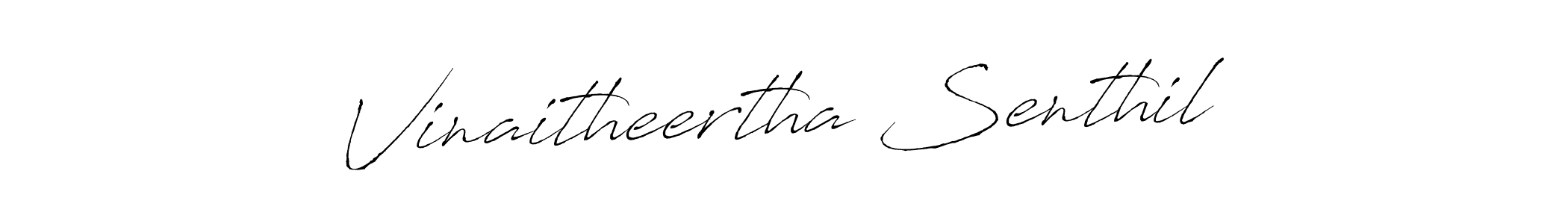 You can use this online signature creator to create a handwritten signature for the name Vinaitheertha Senthil. This is the best online autograph maker. Vinaitheertha Senthil signature style 6 images and pictures png