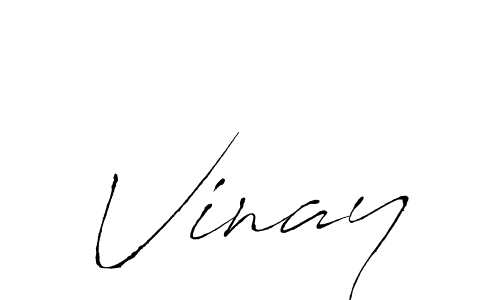 Create a beautiful signature design for name Vinay. With this signature (Antro_Vectra) fonts, you can make a handwritten signature for free. Vinay signature style 6 images and pictures png