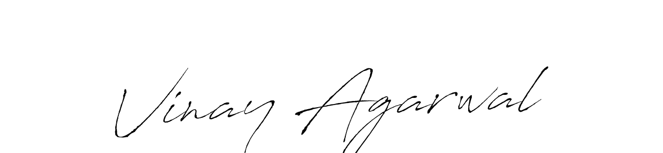 Also You can easily find your signature by using the search form. We will create Vinay Agarwal name handwritten signature images for you free of cost using Antro_Vectra sign style. Vinay Agarwal signature style 6 images and pictures png