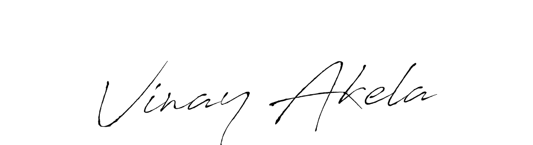 The best way (Antro_Vectra) to make a short signature is to pick only two or three words in your name. The name Vinay Akela include a total of six letters. For converting this name. Vinay Akela signature style 6 images and pictures png
