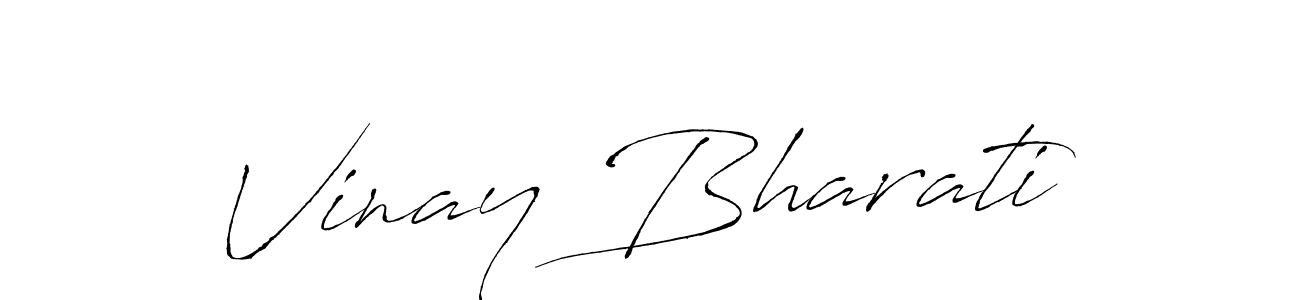 Use a signature maker to create a handwritten signature online. With this signature software, you can design (Antro_Vectra) your own signature for name Vinay Bharati. Vinay Bharati signature style 6 images and pictures png