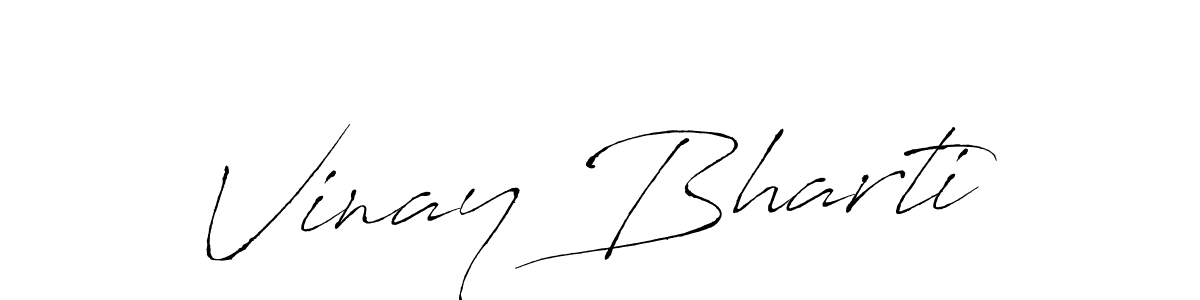 You should practise on your own different ways (Antro_Vectra) to write your name (Vinay Bharti) in signature. don't let someone else do it for you. Vinay Bharti signature style 6 images and pictures png