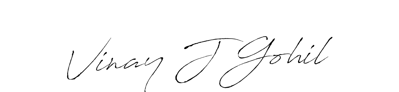 The best way (Antro_Vectra) to make a short signature is to pick only two or three words in your name. The name Vinay J Gohil include a total of six letters. For converting this name. Vinay J Gohil signature style 6 images and pictures png