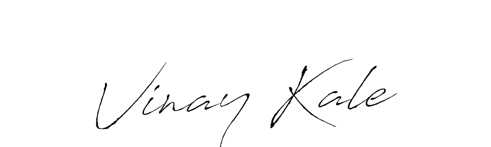 Use a signature maker to create a handwritten signature online. With this signature software, you can design (Antro_Vectra) your own signature for name Vinay Kale. Vinay Kale signature style 6 images and pictures png
