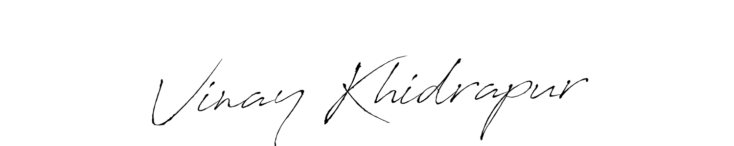 Make a beautiful signature design for name Vinay Khidrapur. Use this online signature maker to create a handwritten signature for free. Vinay Khidrapur signature style 6 images and pictures png