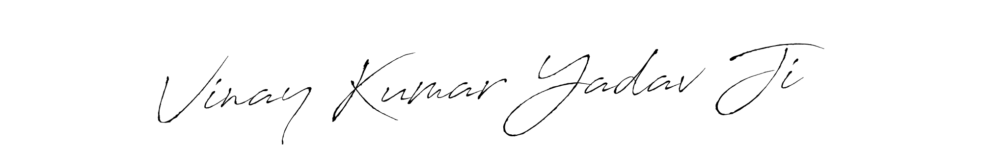 Antro_Vectra is a professional signature style that is perfect for those who want to add a touch of class to their signature. It is also a great choice for those who want to make their signature more unique. Get Vinay Kumar Yadav Ji name to fancy signature for free. Vinay Kumar Yadav Ji signature style 6 images and pictures png