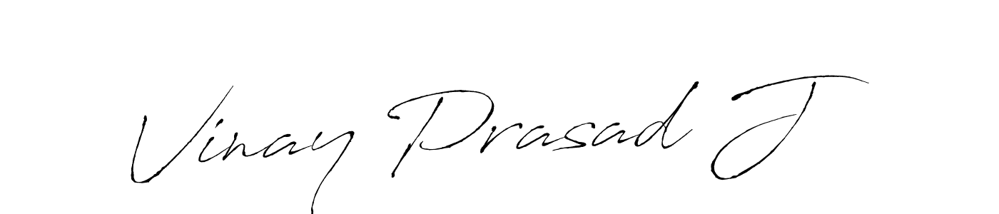 Also we have Vinay Prasad J name is the best signature style. Create professional handwritten signature collection using Antro_Vectra autograph style. Vinay Prasad J signature style 6 images and pictures png