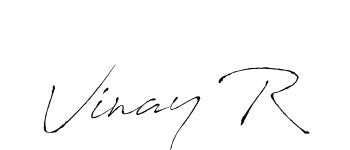 Make a beautiful signature design for name Vinay R. Use this online signature maker to create a handwritten signature for free. Vinay R signature style 6 images and pictures png