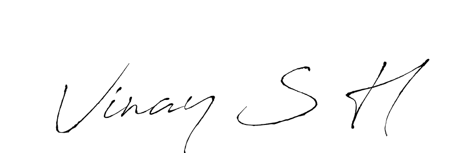 Best and Professional Signature Style for Vinay S H. Antro_Vectra Best Signature Style Collection. Vinay S H signature style 6 images and pictures png