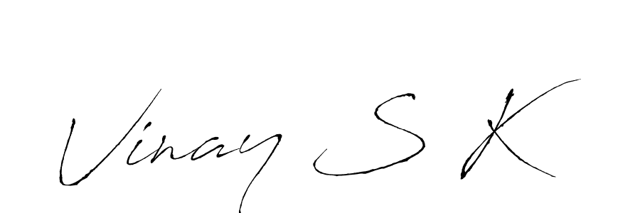 Here are the top 10 professional signature styles for the name Vinay S K. These are the best autograph styles you can use for your name. Vinay S K signature style 6 images and pictures png