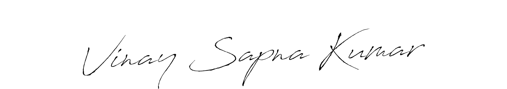 Use a signature maker to create a handwritten signature online. With this signature software, you can design (Antro_Vectra) your own signature for name Vinay Sapna Kumar. Vinay Sapna Kumar signature style 6 images and pictures png