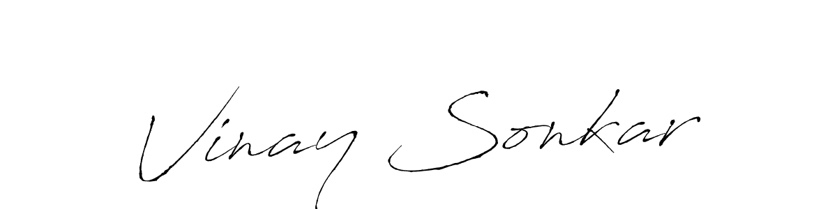 You should practise on your own different ways (Antro_Vectra) to write your name (Vinay Sonkar) in signature. don't let someone else do it for you. Vinay Sonkar signature style 6 images and pictures png