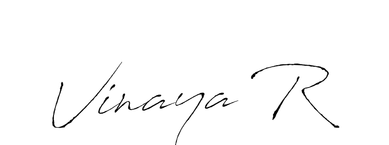 The best way (Antro_Vectra) to make a short signature is to pick only two or three words in your name. The name Vinaya R include a total of six letters. For converting this name. Vinaya R signature style 6 images and pictures png