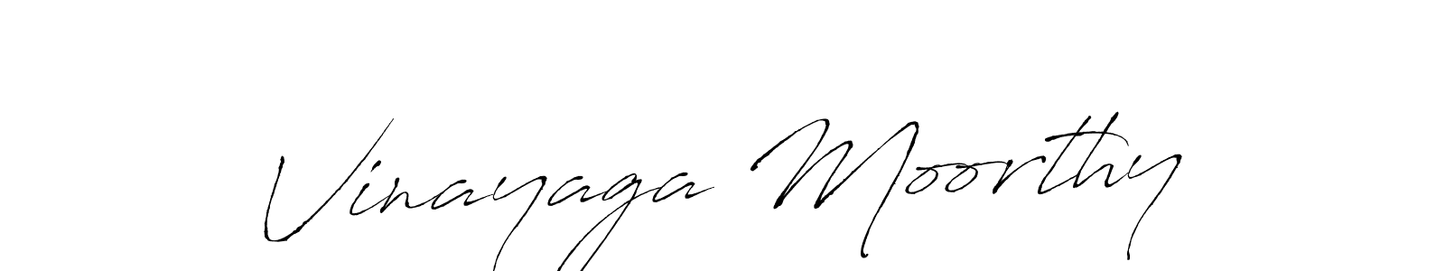 Design your own signature with our free online signature maker. With this signature software, you can create a handwritten (Antro_Vectra) signature for name Vinayaga Moorthy. Vinayaga Moorthy signature style 6 images and pictures png