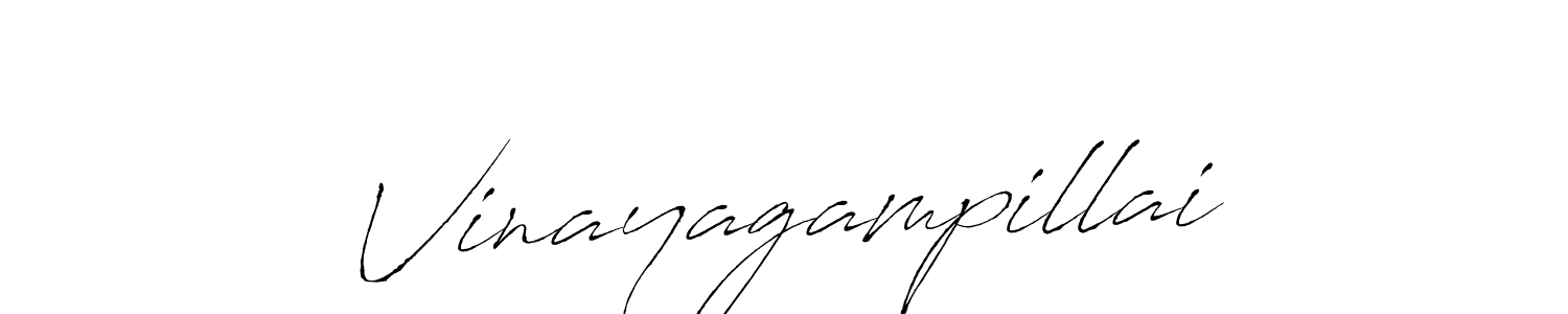Design your own signature with our free online signature maker. With this signature software, you can create a handwritten (Antro_Vectra) signature for name Vinayagampillai. Vinayagampillai signature style 6 images and pictures png