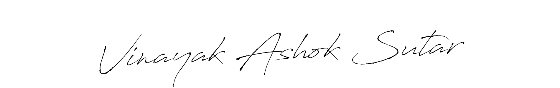 Similarly Antro_Vectra is the best handwritten signature design. Signature creator online .You can use it as an online autograph creator for name Vinayak Ashok Sutar. Vinayak Ashok Sutar signature style 6 images and pictures png