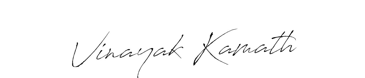 Design your own signature with our free online signature maker. With this signature software, you can create a handwritten (Antro_Vectra) signature for name Vinayak Kamath. Vinayak Kamath signature style 6 images and pictures png