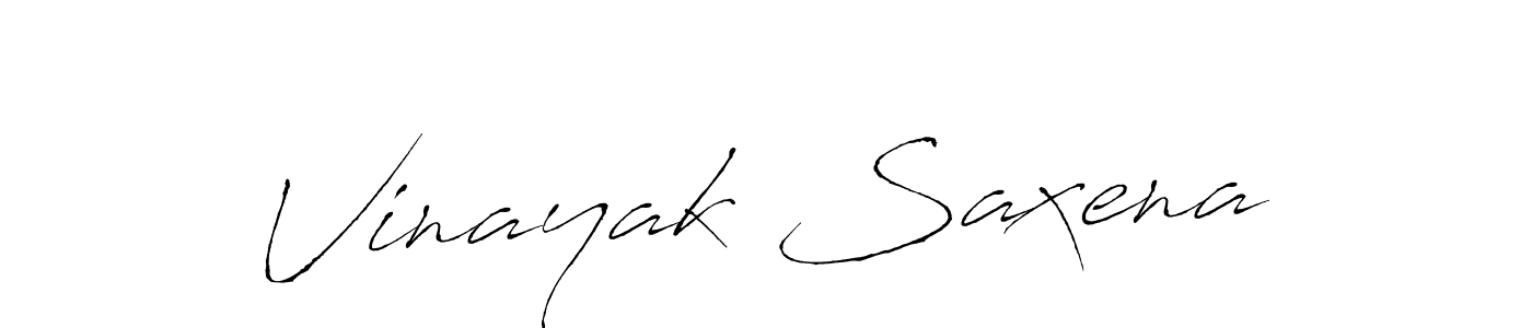 Make a beautiful signature design for name Vinayak Saxena. Use this online signature maker to create a handwritten signature for free. Vinayak Saxena signature style 6 images and pictures png