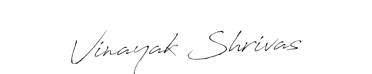 You should practise on your own different ways (Antro_Vectra) to write your name (Vinayak Shrivas) in signature. don't let someone else do it for you. Vinayak Shrivas signature style 6 images and pictures png