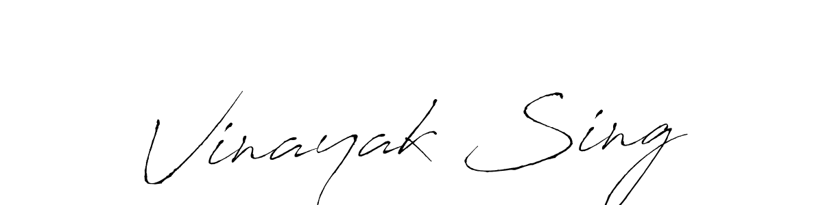 You can use this online signature creator to create a handwritten signature for the name Vinayak Sing. This is the best online autograph maker. Vinayak Sing signature style 6 images and pictures png