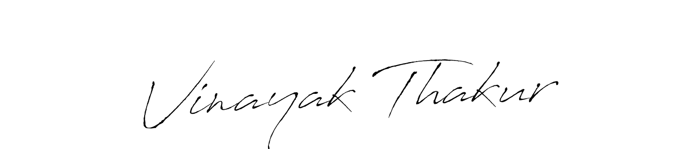 It looks lik you need a new signature style for name Vinayak Thakur. Design unique handwritten (Antro_Vectra) signature with our free signature maker in just a few clicks. Vinayak Thakur signature style 6 images and pictures png