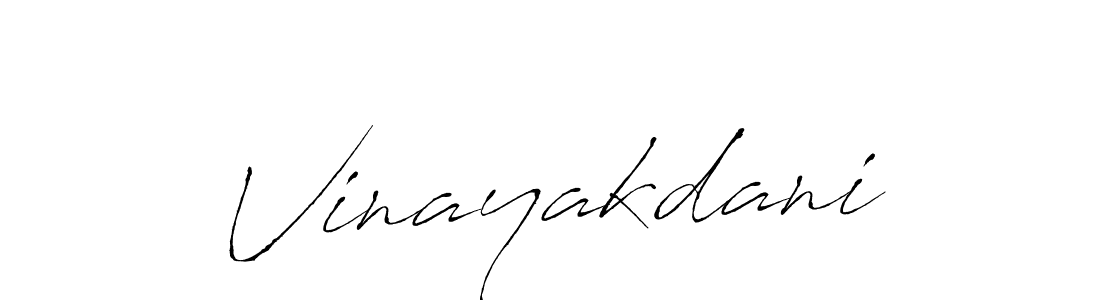 Design your own signature with our free online signature maker. With this signature software, you can create a handwritten (Antro_Vectra) signature for name Vinayakdani. Vinayakdani signature style 6 images and pictures png