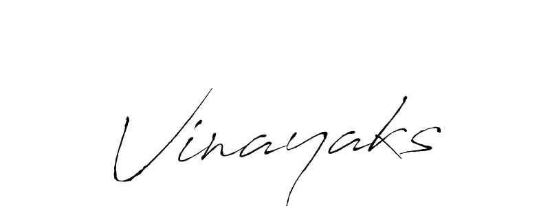 Vinayaks stylish signature style. Best Handwritten Sign (Antro_Vectra) for my name. Handwritten Signature Collection Ideas for my name Vinayaks. Vinayaks signature style 6 images and pictures png